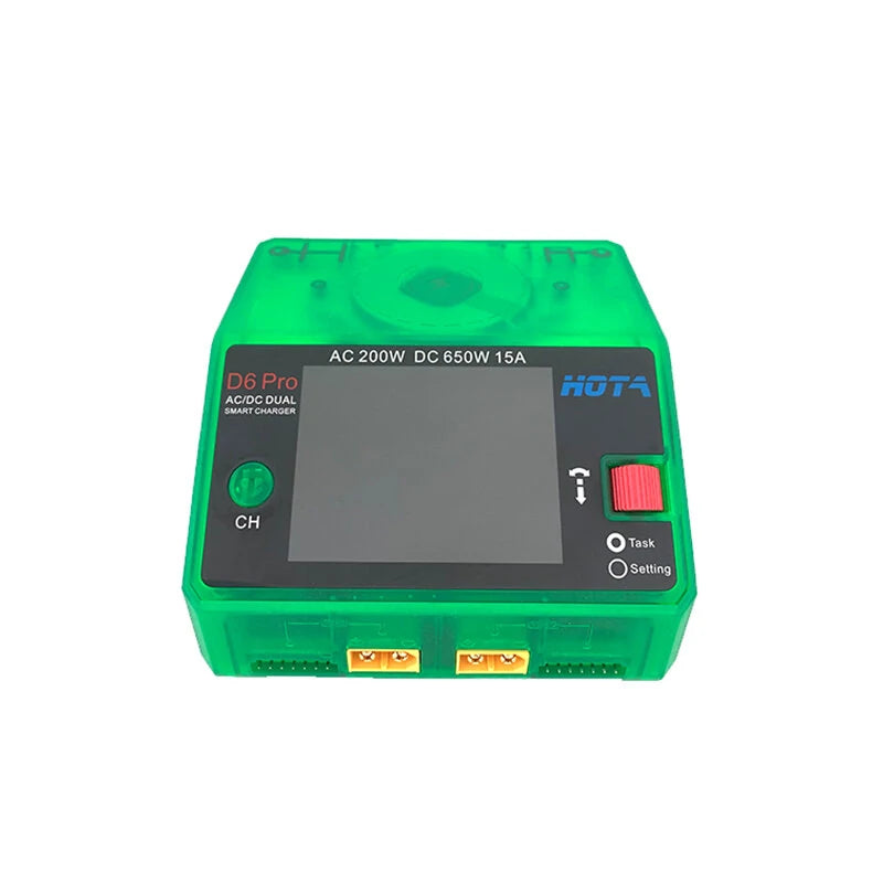 HOT-D6Pro HOTA D6 Pro AC 200W DC 650W 15A Wireless Lipo Battery Charger