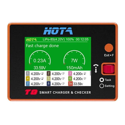 HOT-T8 HOTA T8 650W 22A 1-8S DC Smart Charger