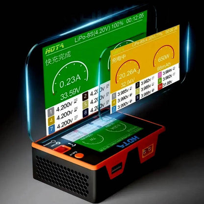 HOT-T8 HOTA T8 650W 22A 1-8S DC Smart Charger