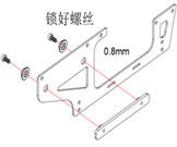 OMP Hobby Lower Right Carbon Fiber Frame set for OMP Hobby M2 Explore Version OSHM2088