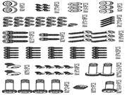 OSHM2128 OMP Hobby Screw Kit set for M2 V2 Helicopter