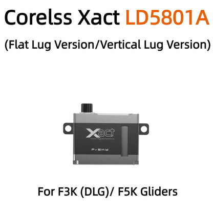 FrSky Xact LD5801A 7mm Ultra-Thin Coreless Servo – FBUS Telemetry (F3K / F5K Glider)