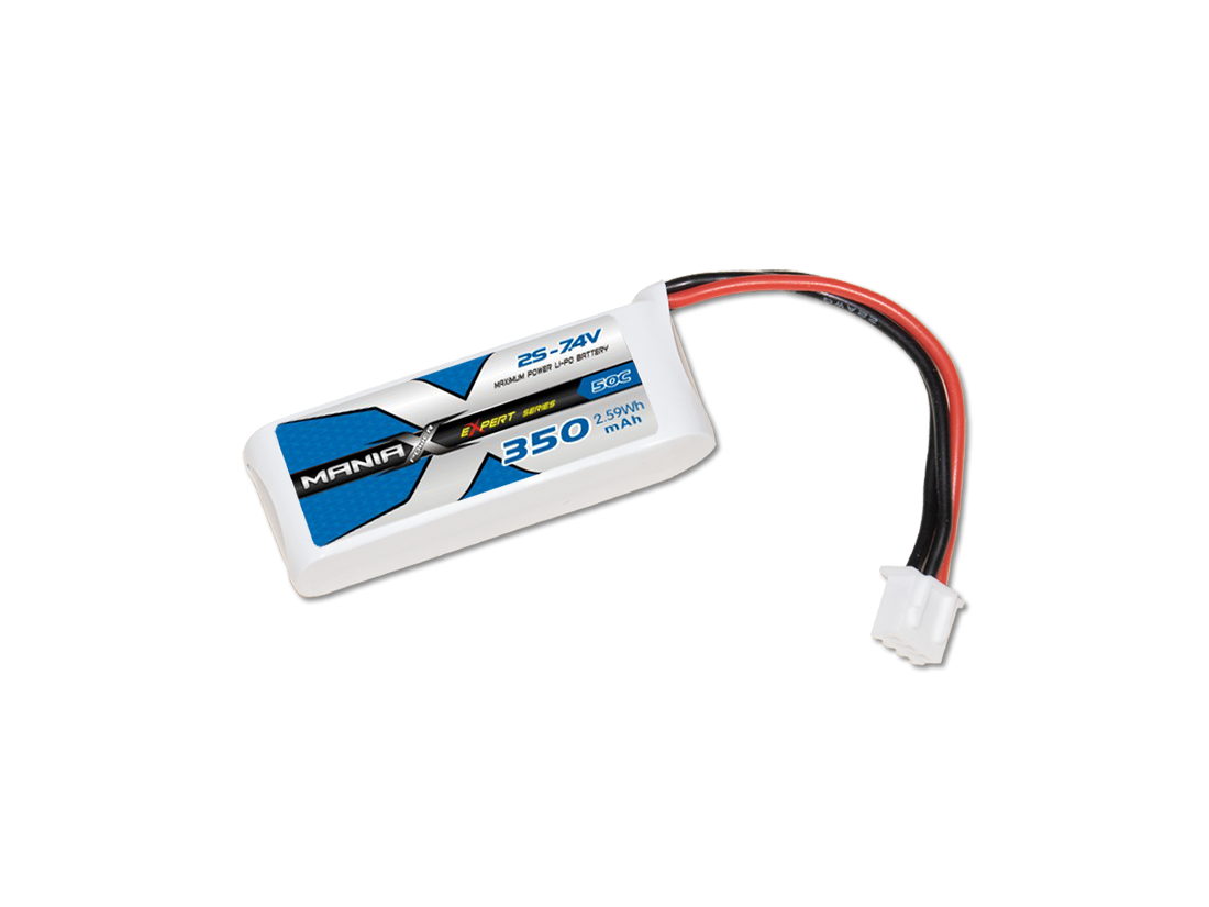 ManiaX 2S 350mAh 50C LiPo battery for OMP M1