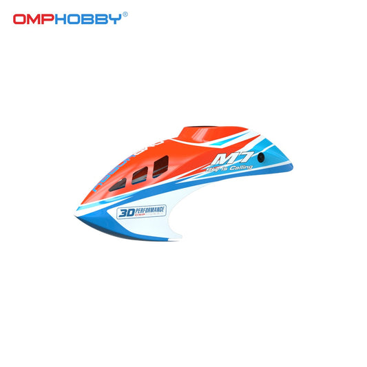 OSHM7001 OMP HOBBY M7 Helicopter Parts M7 Canopy Sunset Orange