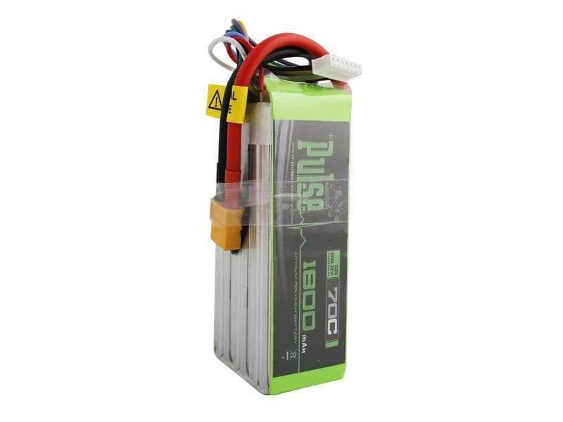 PLU70-18006 PULSE 1800mAh 70C 22.2V 6S LiPo Battery - XT60 Connector