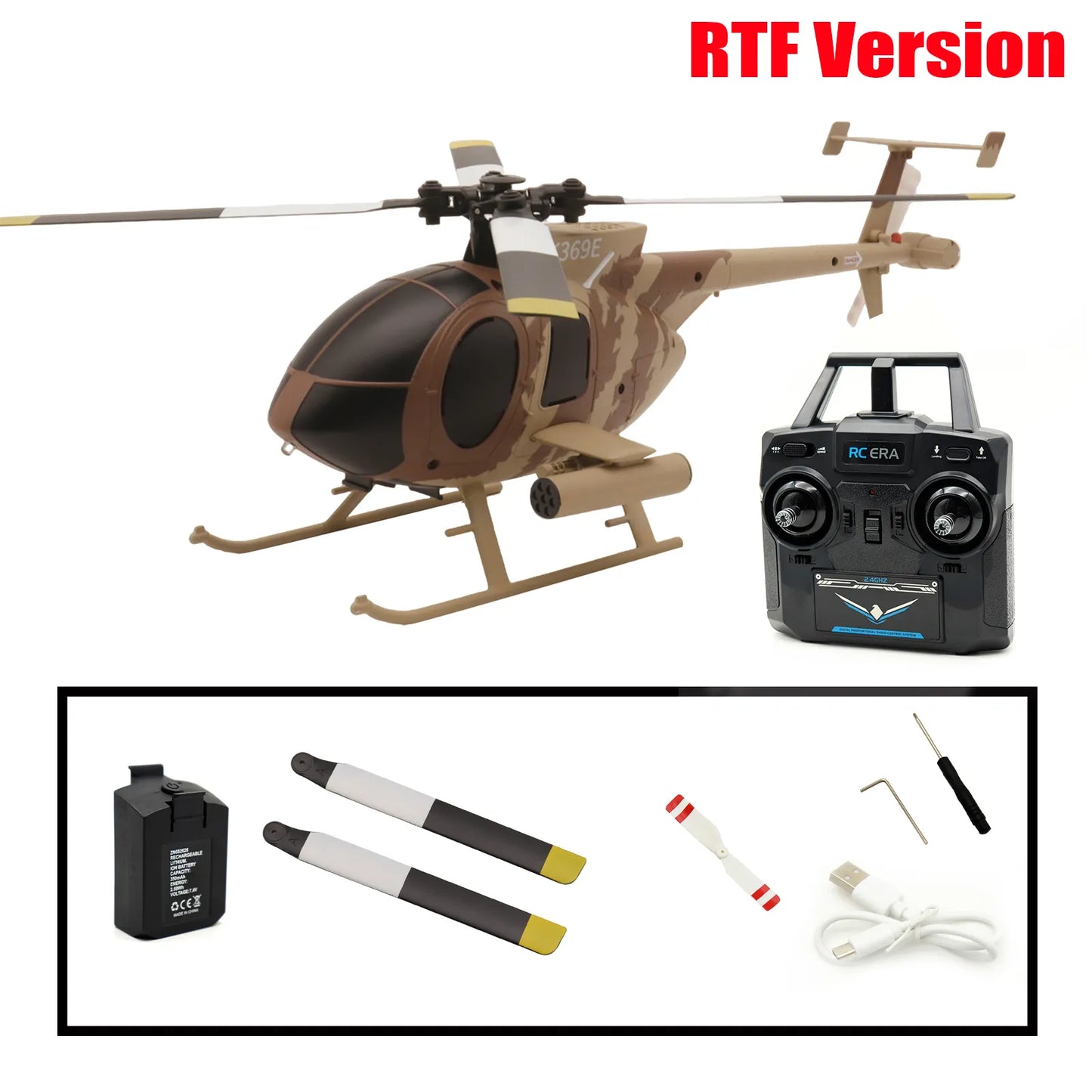 RC ERA C184 MD500 Scale Helicopter (RTF)