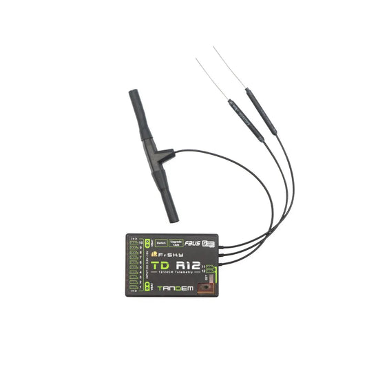 FSK-03022036 FrSky TD R12 equipped with a triple antenna (2×2.4G + 1×900M)