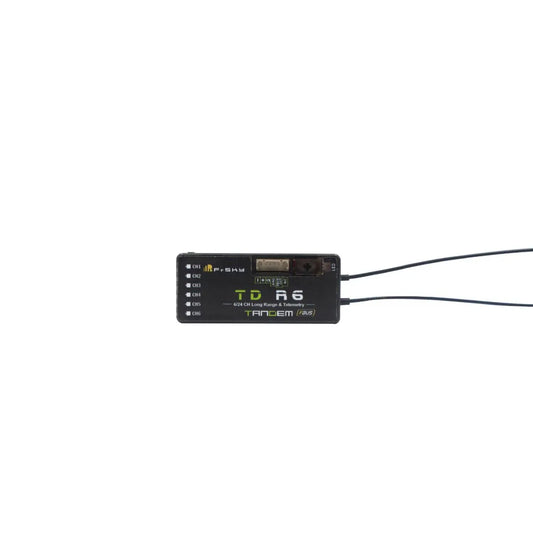 FSK-03022022 FrSky 2.4G 900M Tandem Dual-Band Receiver TD R6 Receiver with 6 Channel Ports