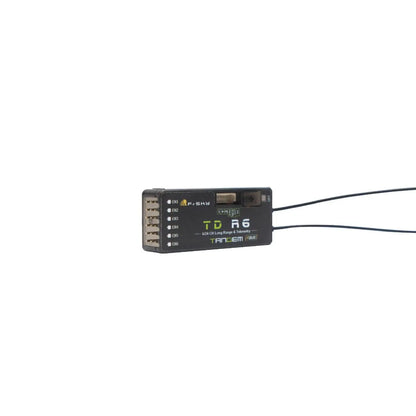 FSK-03022022 FrSky 2.4G 900M Tandem Dual-Band Receiver TD R6 Receiver with 6 Channel Ports