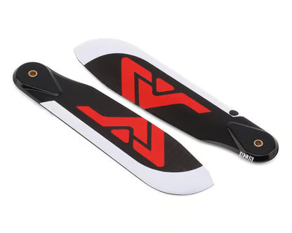 VENT-VT-96R Venture Blades 96mm Premium Carbon Fiber Tail Blades (Red)