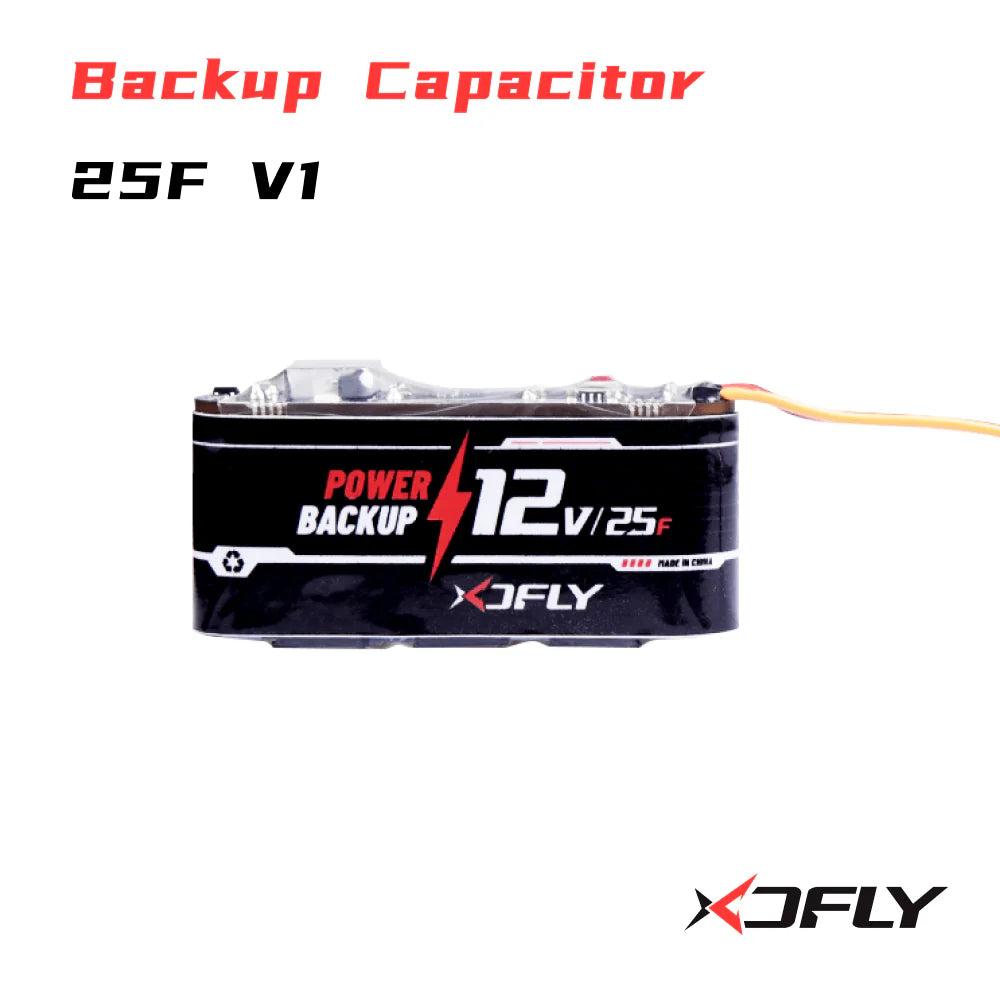 XDFly Backup Capacitor 25F 12V (13.0V MAX)